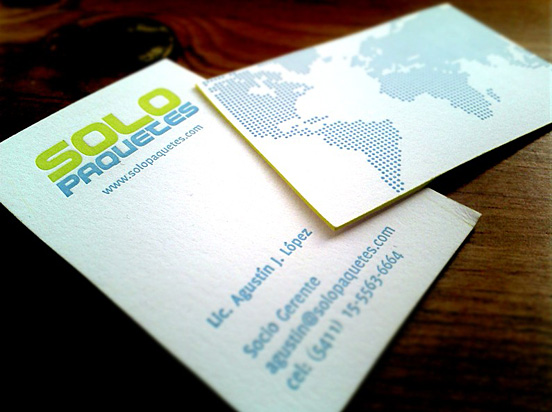 SoloPaquetes Business Card