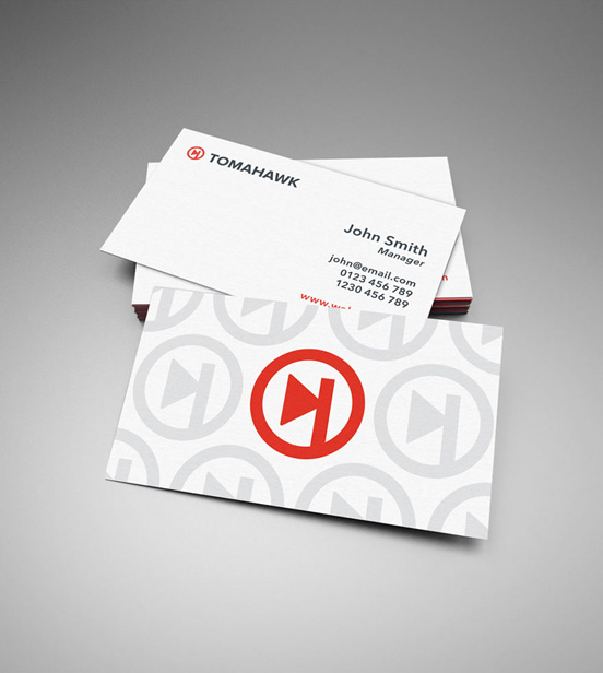 Tomahawk Business Cards