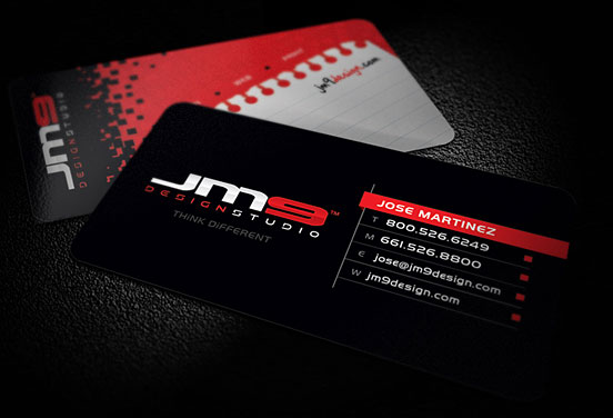 JM9 Design Studio Business Card