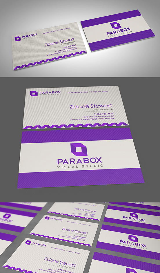 Parabox Visual Studio Business Card