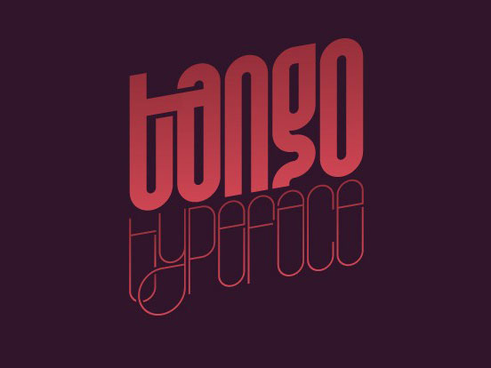 Tango Typeface