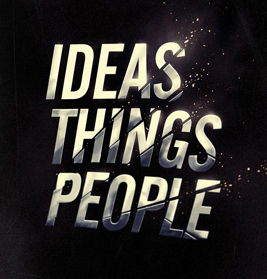 IDEAS THINGS PEOPLE