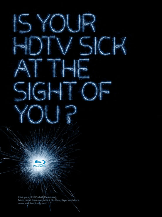 Is Your HDTV Sick at The Sight of You