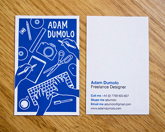 Adam Dumolo Business Card