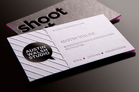 Austin Walsh Studio Business Card