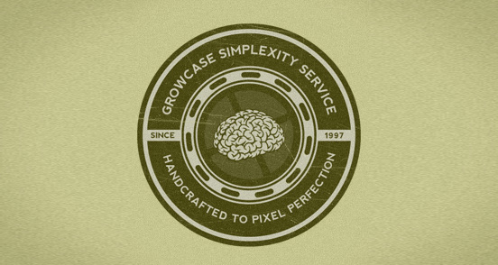 Growcase Simplexity Service Badge
