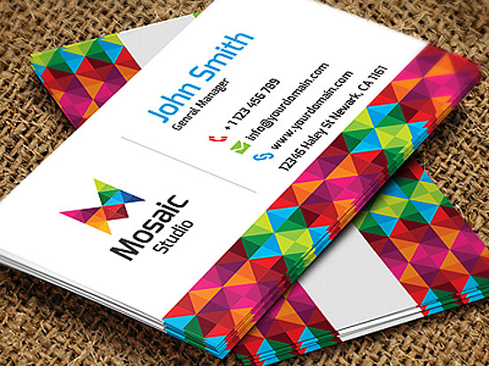 Mosaic Studio Business Card