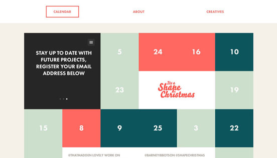Interactive Advent Calendar