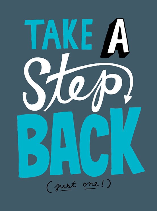 Take a Step Back - The Design Inspiration