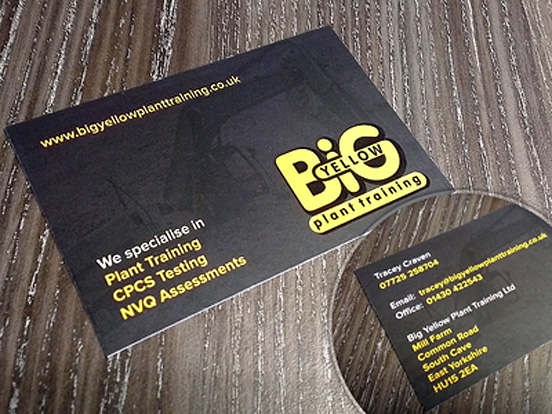 Big Yellow Business Cards