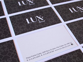 Lux Decor Business Cards