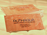 Ruth Agua Business Card