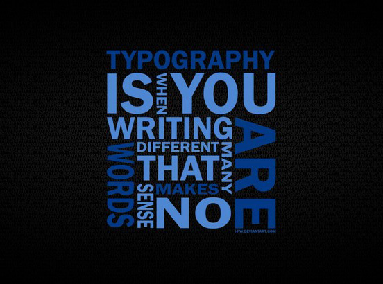 Typography WORD