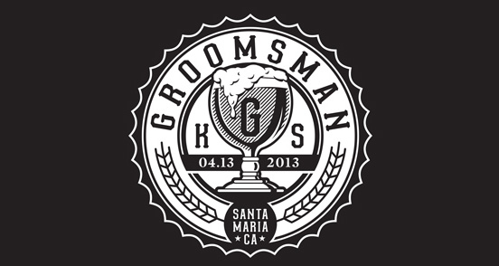 Groomsman Emblem
