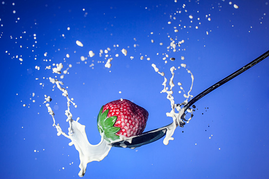 Strawberry Spoon Milk