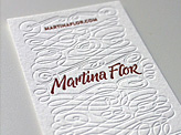 Martina Flor Business Card