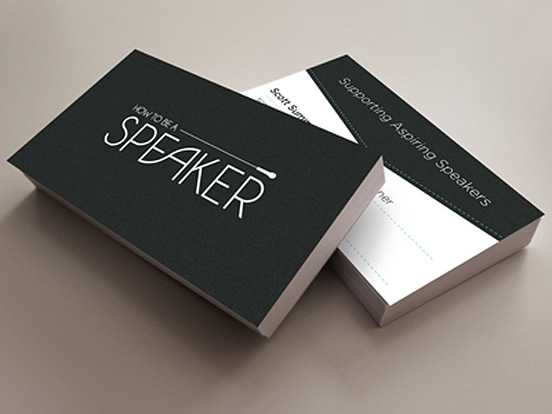Speaker Business Cards