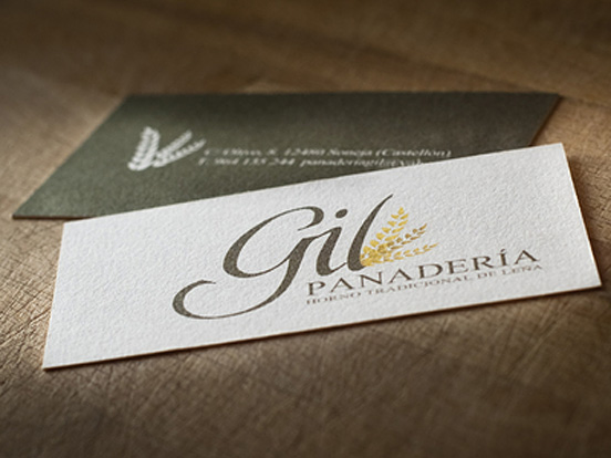 Gil Bakery Business Cards