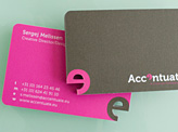 Accentuate’s Business Cards