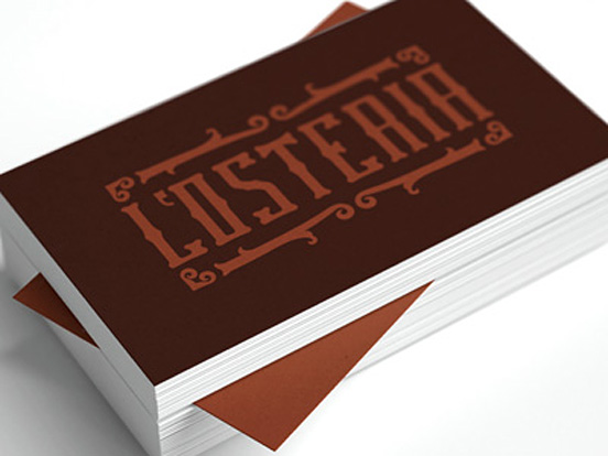 L’Osteria Business Cards