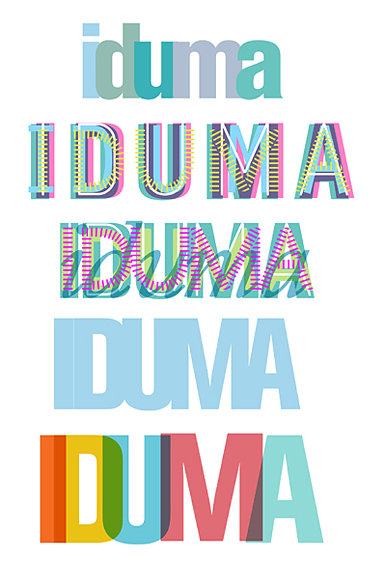 Iduma Logo Color Layers