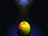 Apple Smoking In The Darkness