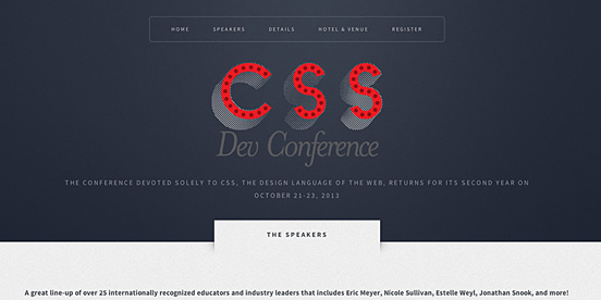 CSS Dev Conf 2013