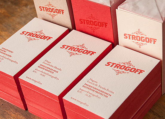 Strogoff Business Cards