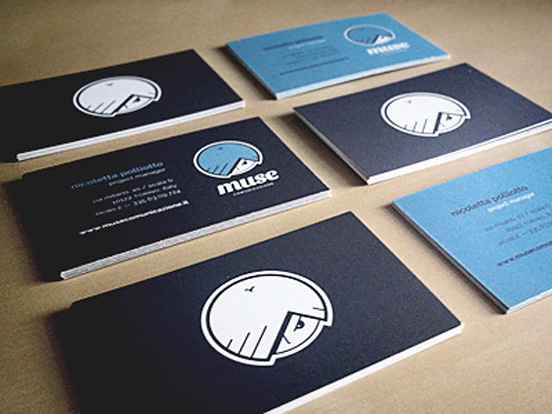 Muse Business Cards