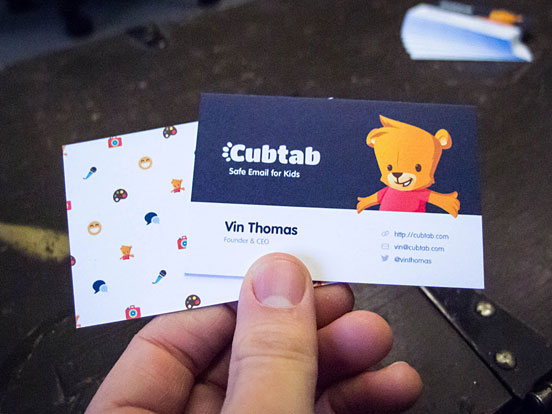 Cubtab Business Card