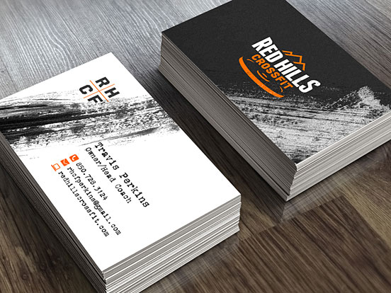Red Hills Crossfit Business Cards