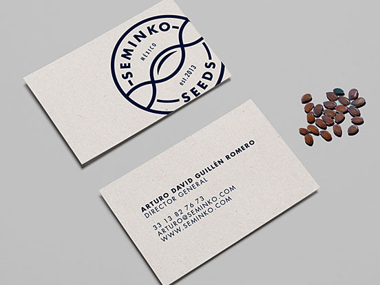 Seminko Seeds Business Card