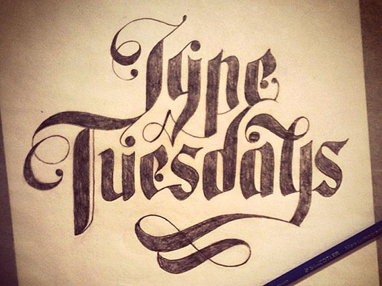 Type Tuesday Sketch