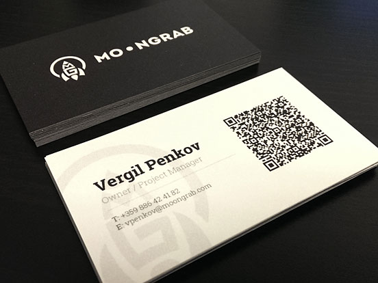 Moongrab business card