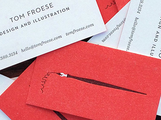 Tom Froese Business Cards