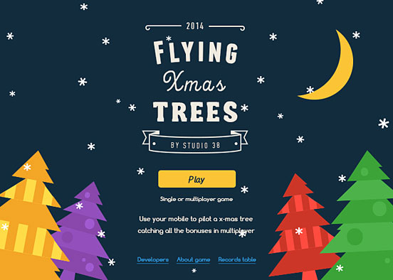Flying X Mas Trees