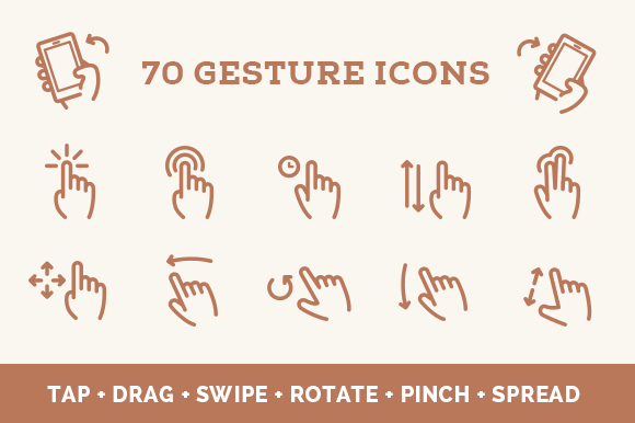 Gesture Icon Set