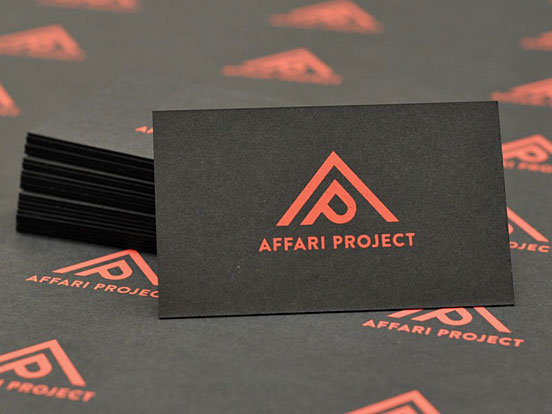 Affari Project Business Cards