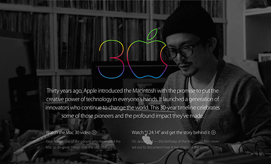 Apple Thirty Years of Mac
