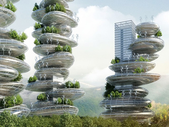 Eco-friendly Asian Cairns Concept