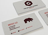 Grizzly Business Cards