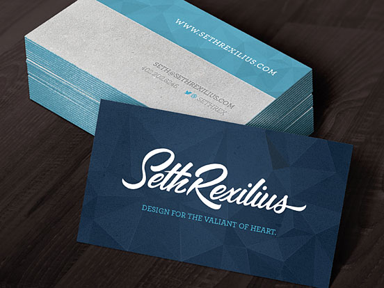 Seth Rexilius Business Cards