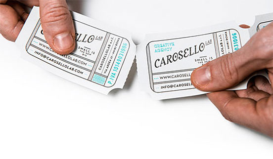 Carosello Lab Business Card