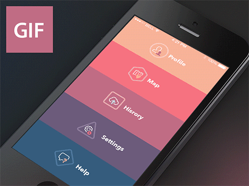 20 Incredible Mobile UI Animations in GIFs - The Design Inspiration | The  Design Inspiration