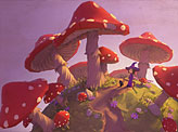 Lowpoly Mushroomland