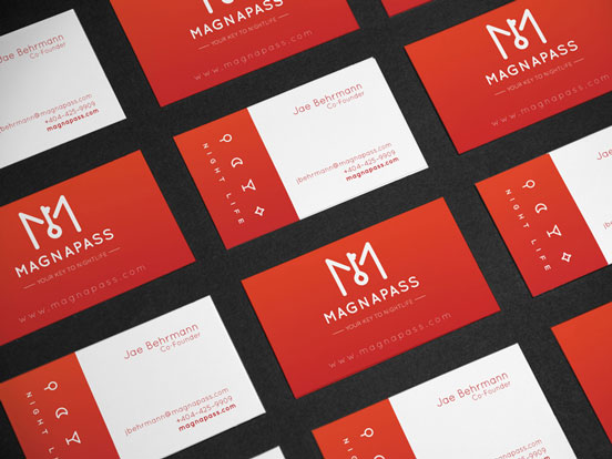 Magnapass Business Cards