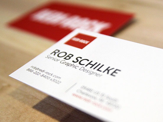 Rob Schilke Business Cards