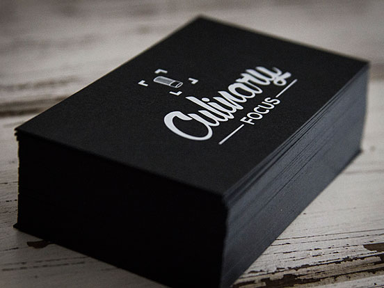 Culinary Focus Business Cards