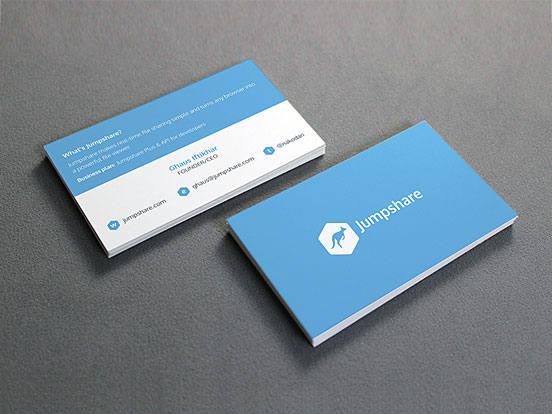 Jumpshare Business Cards
