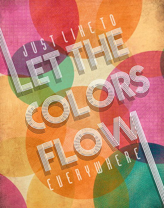 Let the Colors Fflow